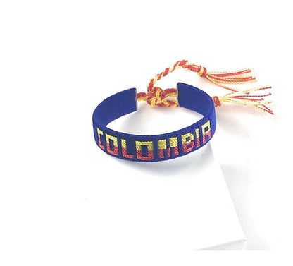 Colombia Artesanal Handmade Bracelet Personalized Unisex